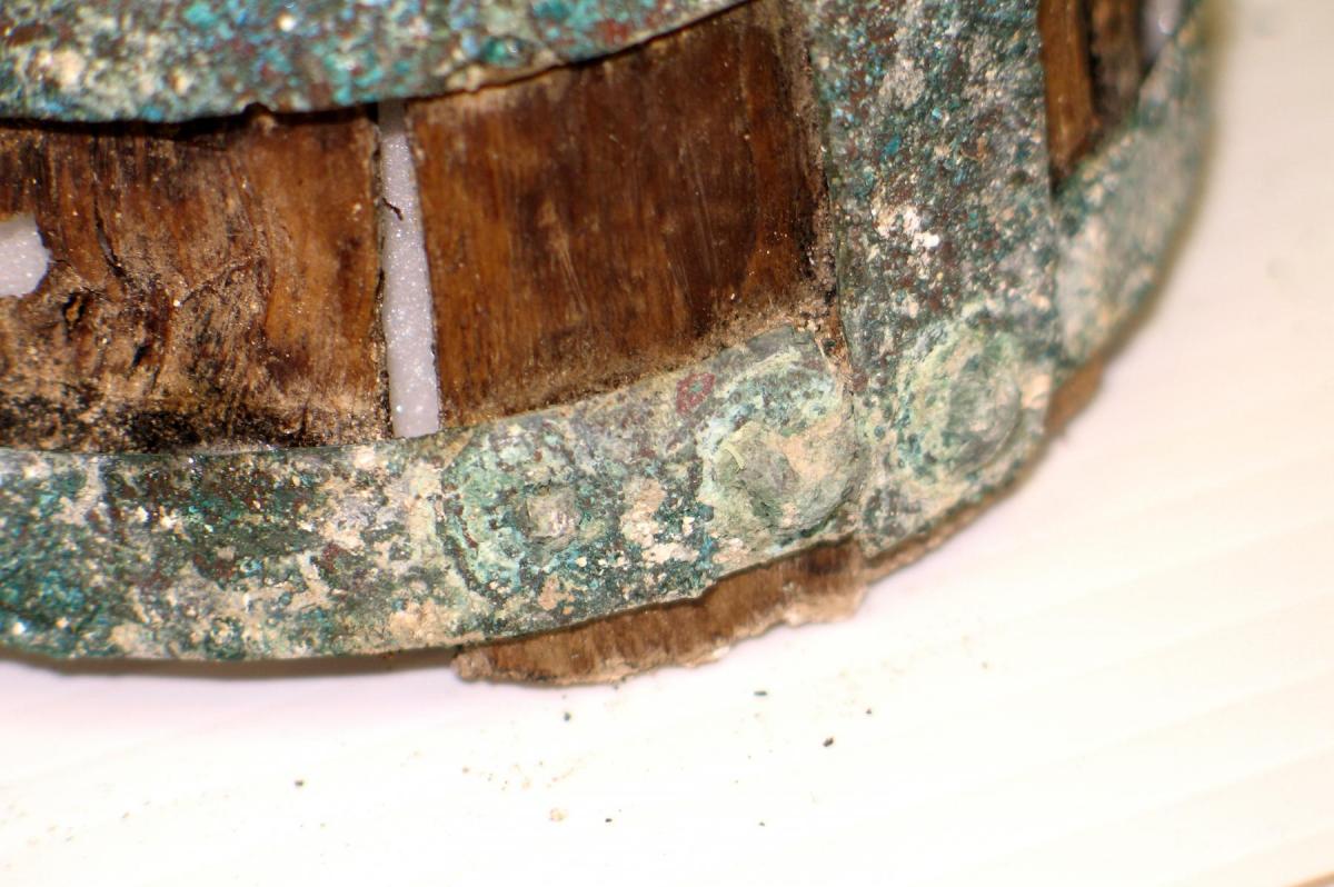 Barrow Clump AngloSaxon bucket Our Work Wessex Archaeology